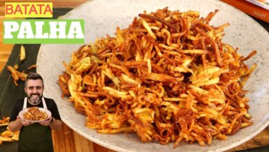 Batata palha caseira crocante