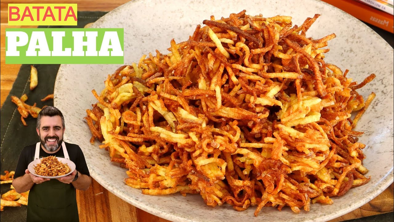 Batata palha caseira crocante