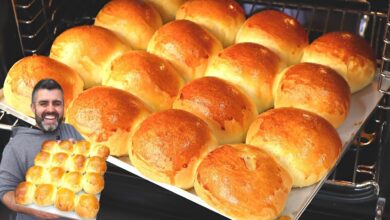 Pão caseiro de mandioca super fofinho