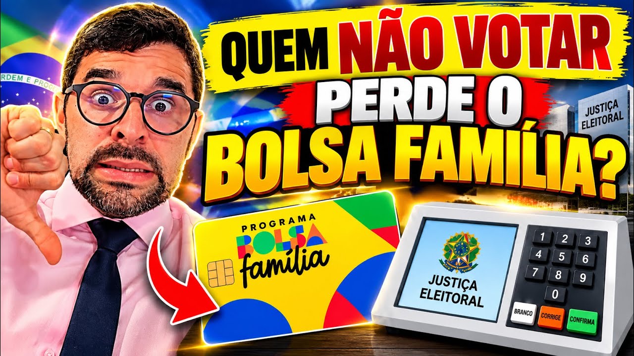 Ausência nas urnas não implica em perda automática do Bolsa Família em 2026