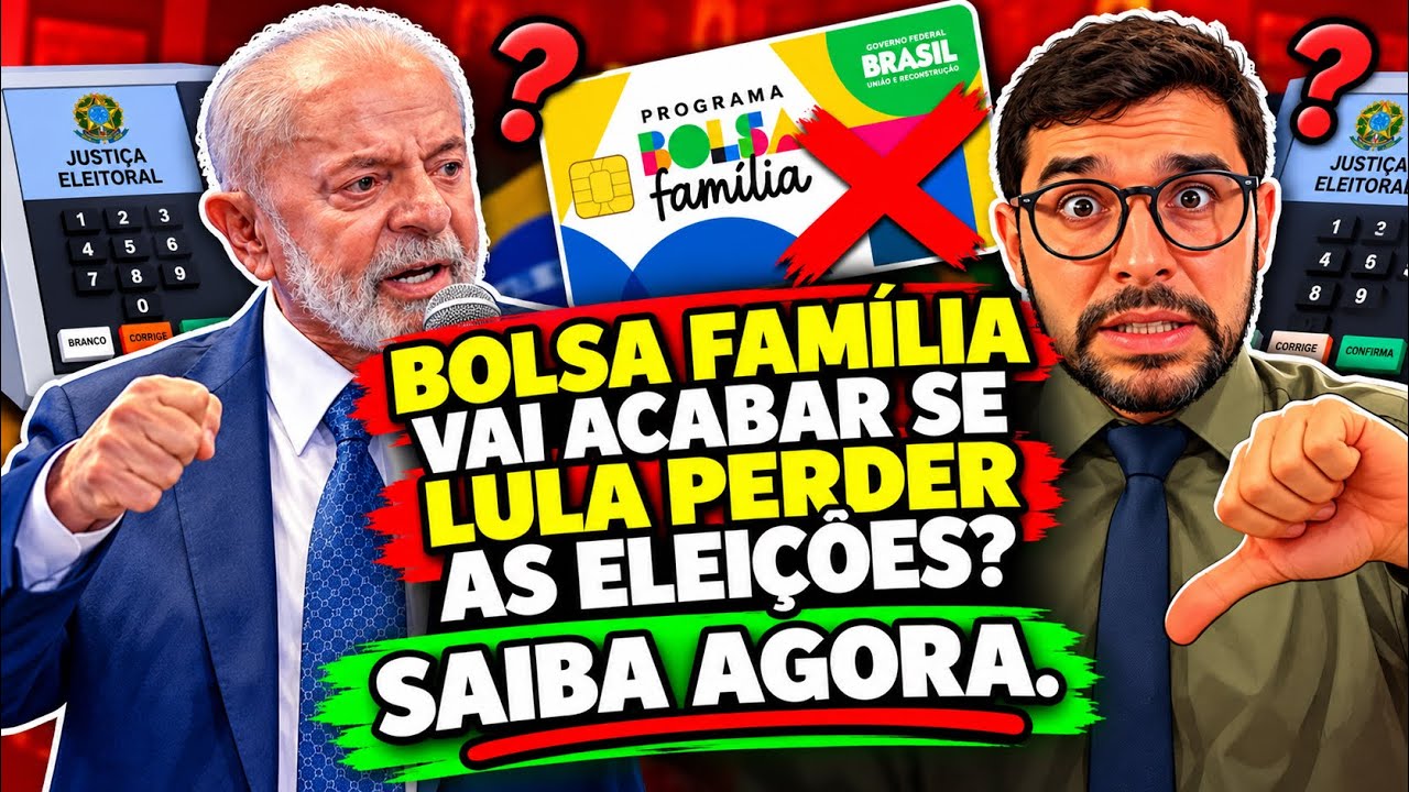 Bolsa Família pode acabar em 2027 se Lula perder eleição, diz Canal do JEFINHO