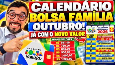 Calendário do Bolsa Família para Outubro: Pagamentos começam dia 19 para NIS de 1 a 0