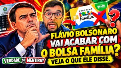 Flávio Bolsonaro pode encerrar Bolsa Família? Canal do JEFINHO analisa declarações do candidato